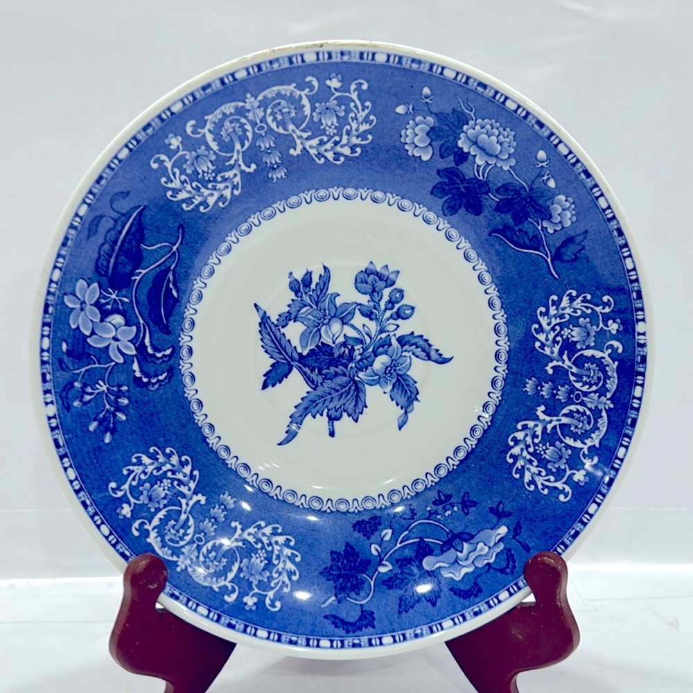RARE Spode Camilla Blue Soup Plate Bowl 9”. Made in England. NWT. A2423.